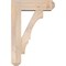 Ekena Millwork Balboa Craftsman Smooth Bracket w/ Offset Brace, Douglas Fir, 7 1/2"W x 24"D x 36"H BKT0806X24X36BOA04SDF - alternate 4